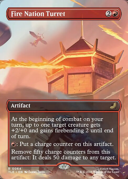Fire Nation Turret (TLE 64)