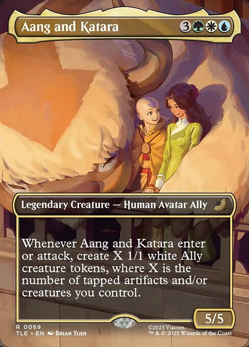 Aang and Katara (TLE 69)