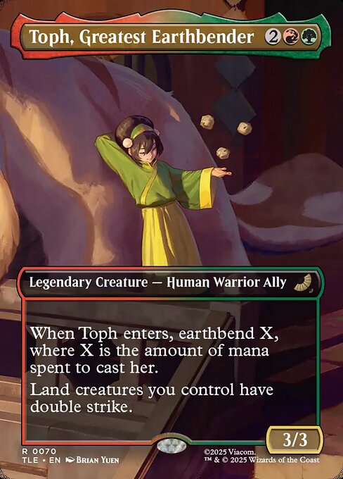 Toph, Greatest Earthbender (TLE 70)