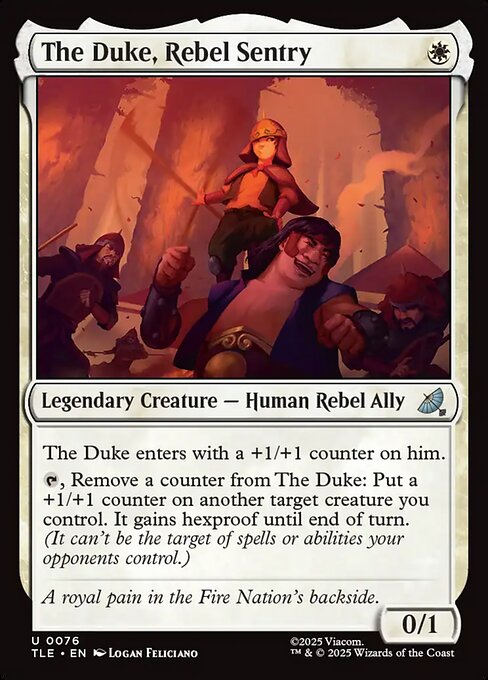 The Duke, Rebel Sentry (TLE 76)