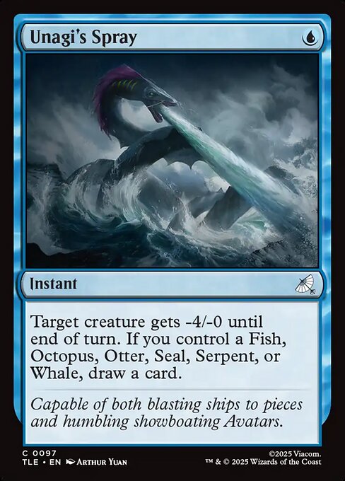 Unagi's Spray (TLE 97)
