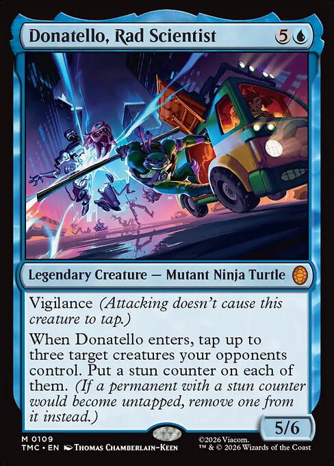 Donatello, Rad Scientist (TMC 109)