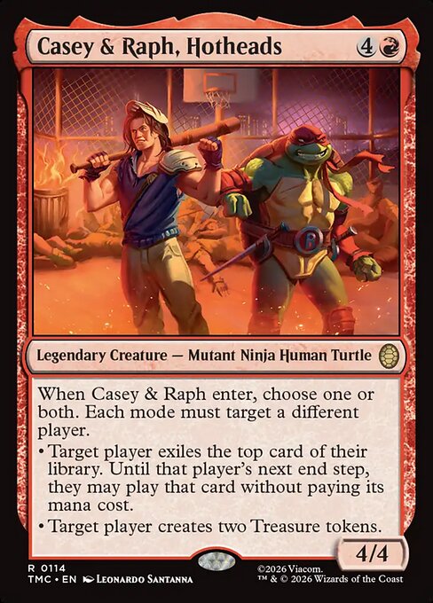 Casey & Raph, Hotheads (TMC 114)