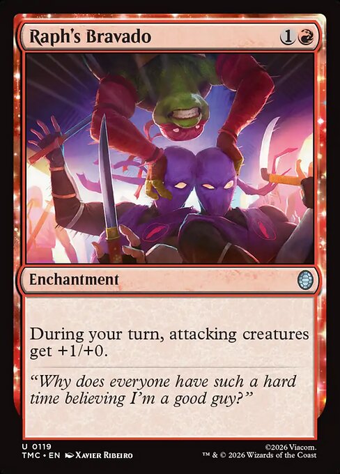 Raph's Bravado (TMC 119)