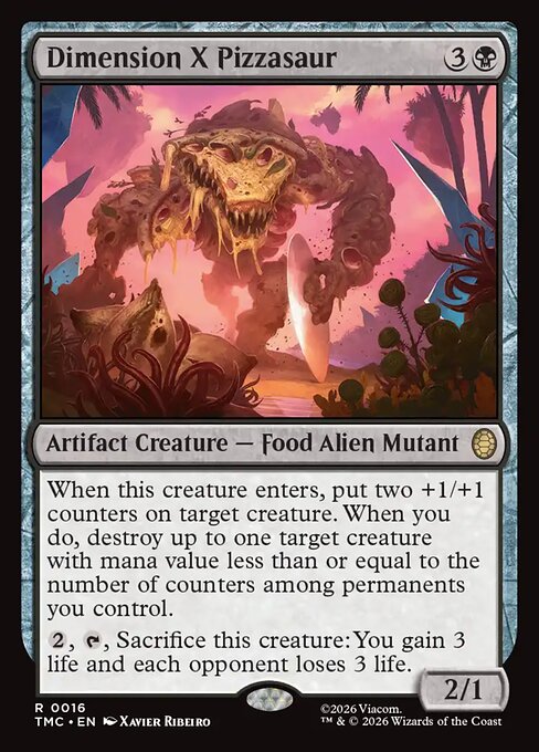 Dimension X Pizzasaur (TMC 16)