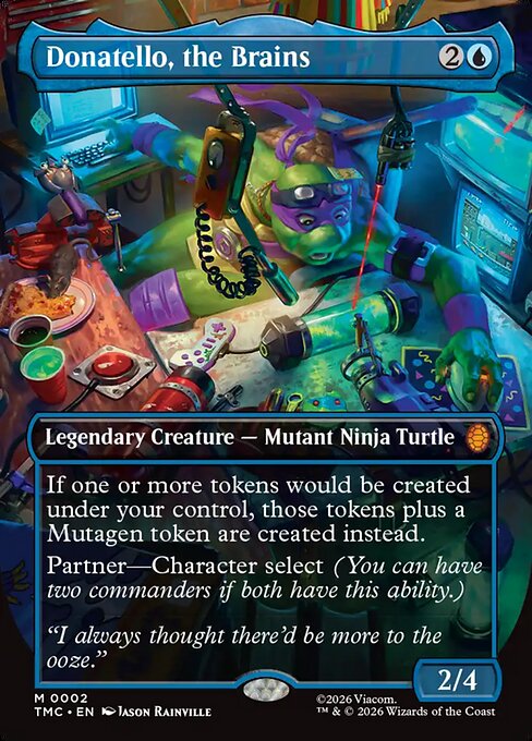 Donatello, the Brains (TMC 2)