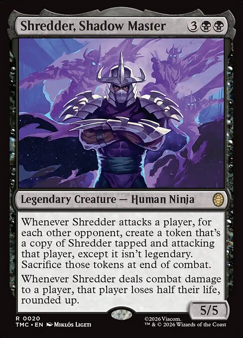 Shredder, Shadow Master (TMC 20)