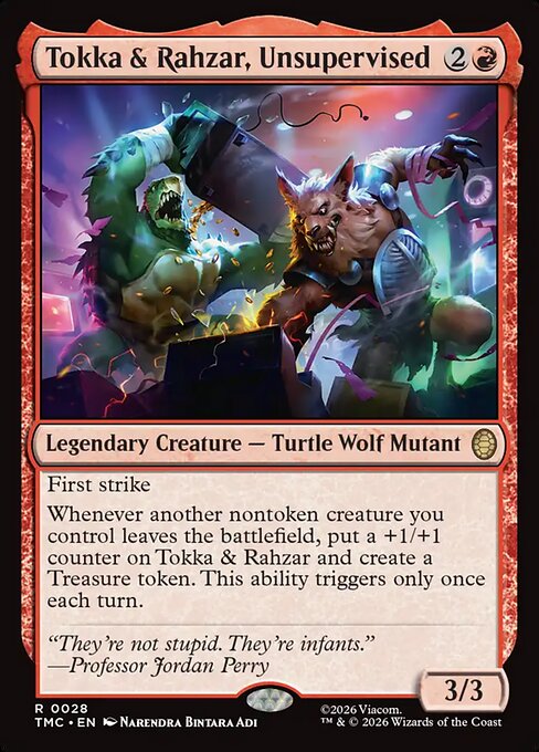 Tokka & Rahzar, Unsupervised (TMC 28)