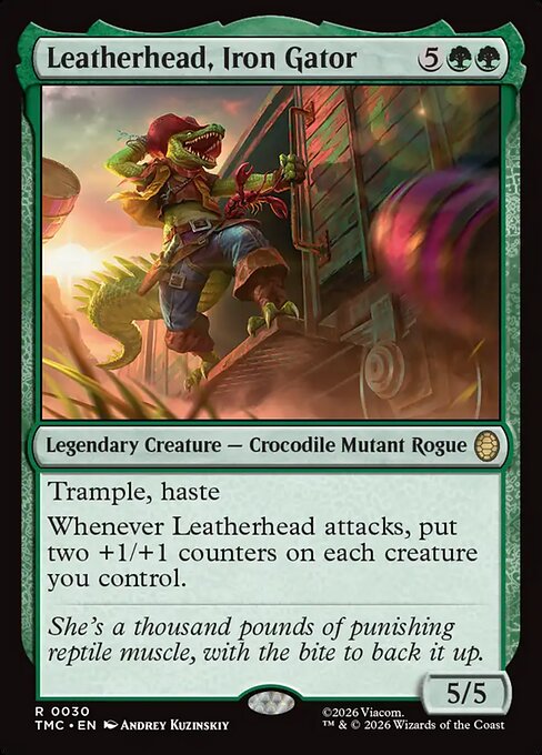 Leatherhead, Iron Gator (TMC 30)