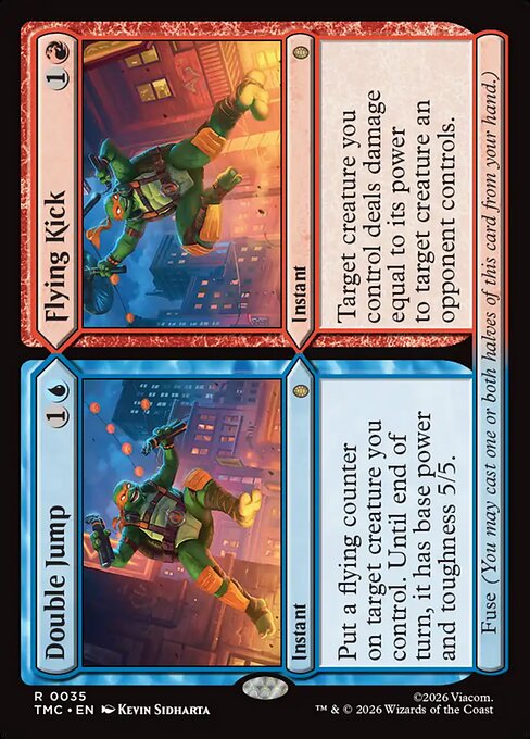 Double Jump // Flying Kick (TMC 35)