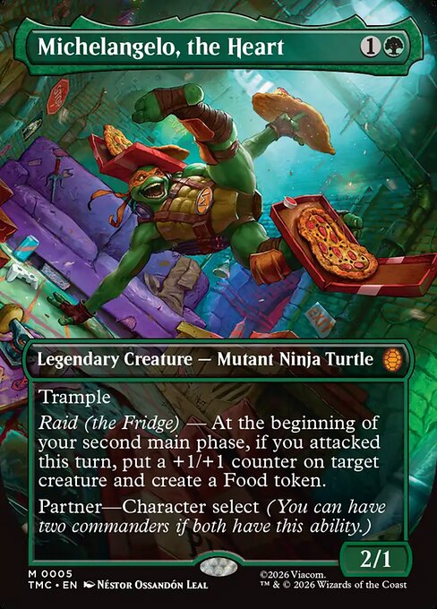 Michelangelo, the Heart (TMC 5)