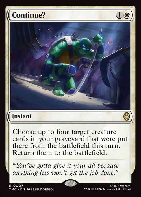 Continue? (TMC 7)