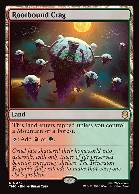 Rootbound Crag (TMC 72)