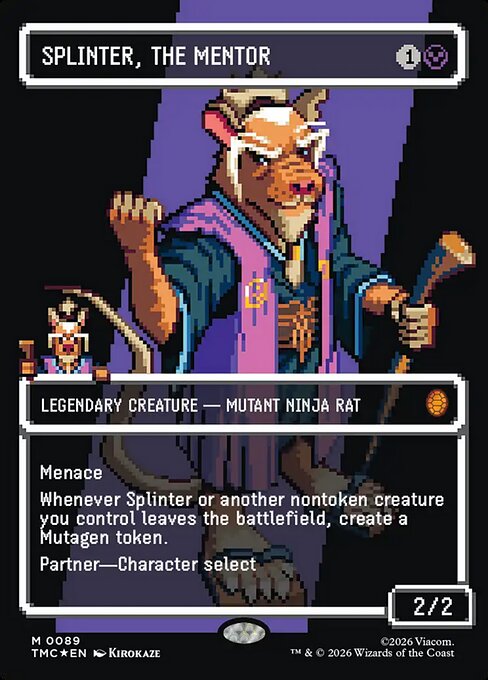 Splinter, the Mentor (TMC 89)