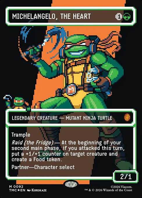 Michelangelo, the Heart (TMC 92)