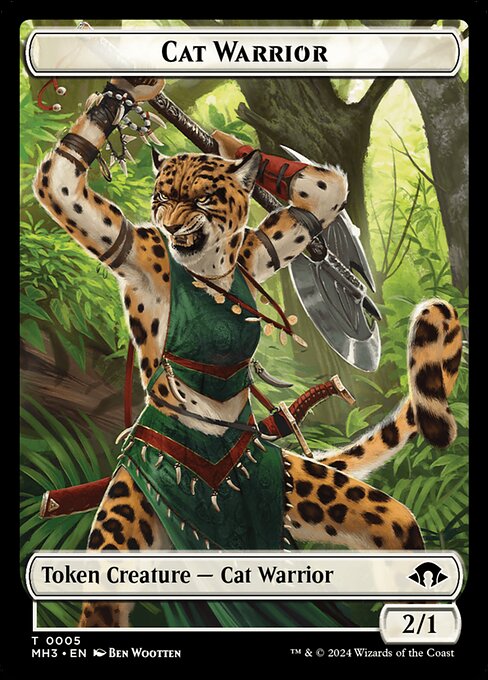 Cat Warrior (TMH3 5)