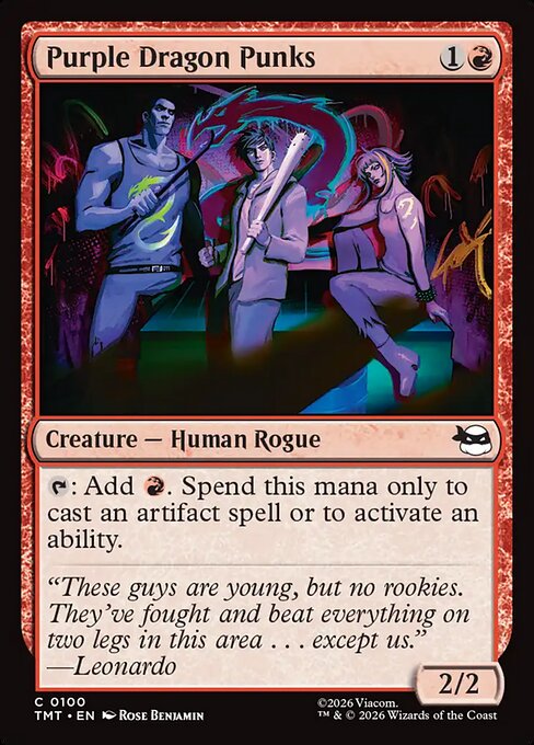 Purple Dragon Punks (TMT 100)