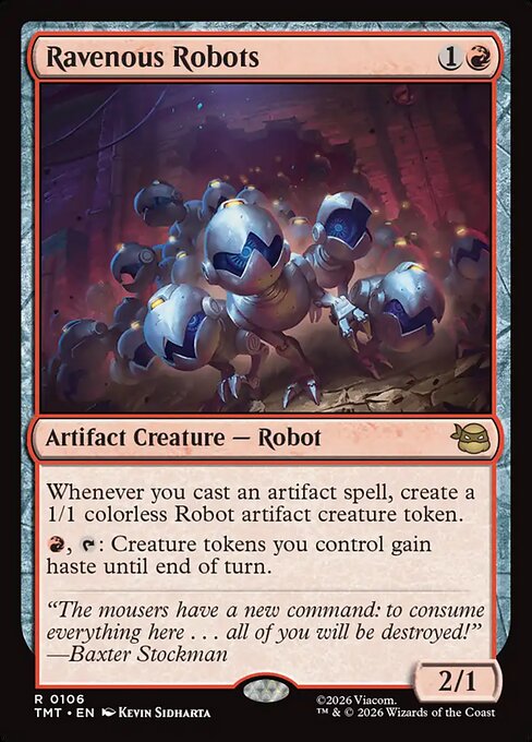 Ravenous Robots (TMT 106)
