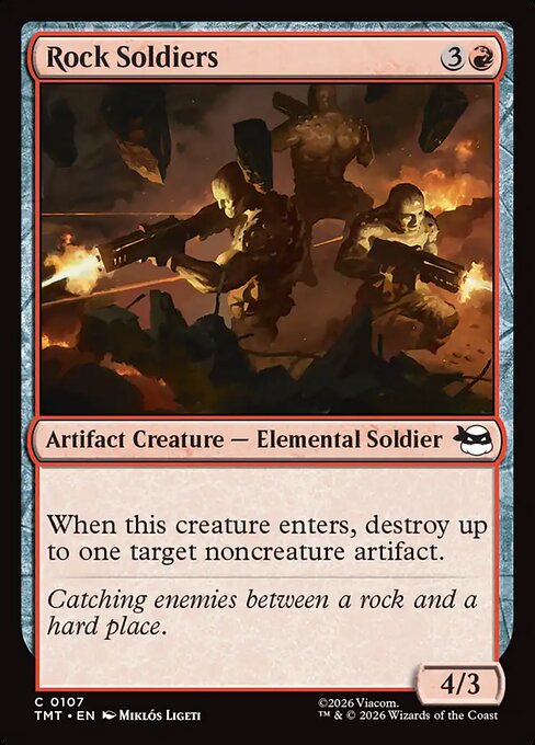 Rock Soldiers (TMT 107)