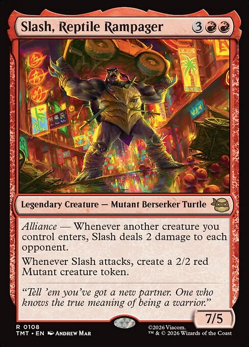 Slash, Reptile Rampager (TMT 108)