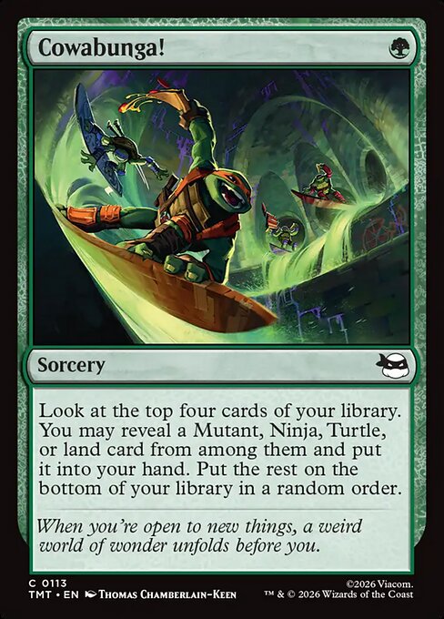 Cowabunga! (TMT 113)