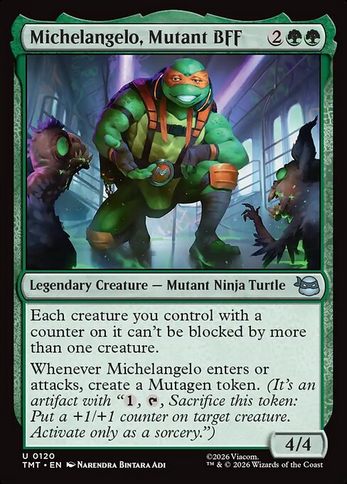 Michelangelo, Mutant BFF (TMT 120)