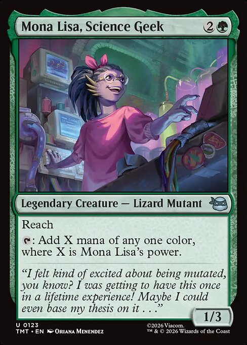 Mona Lisa, Science Geek (TMT 123)