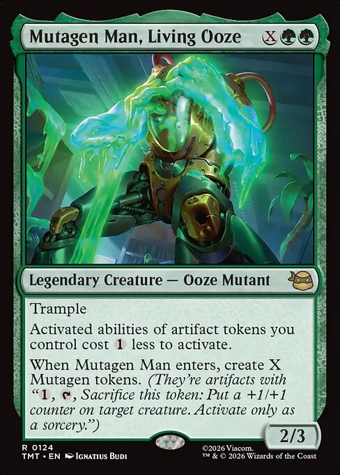 Mutagen Man, Living Ooze (TMT 124)