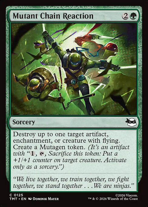Mutant Chain Reaction (TMT 125)