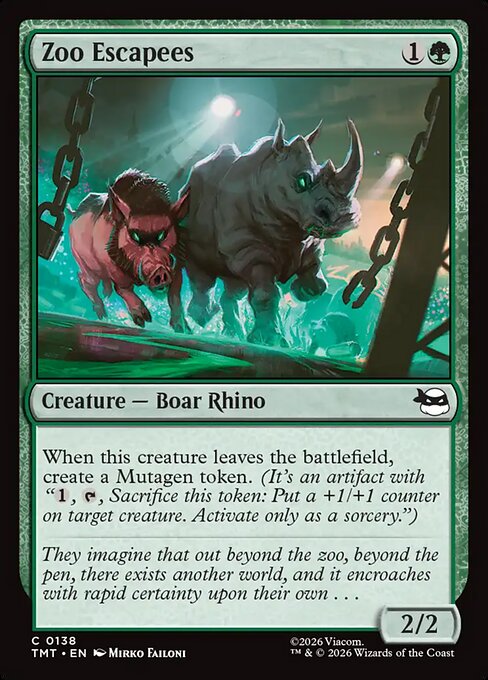 Zoo Escapees (TMT 138)