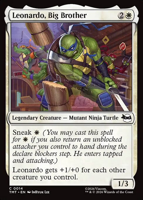 Leonardo, Big Brother (TMT 14)