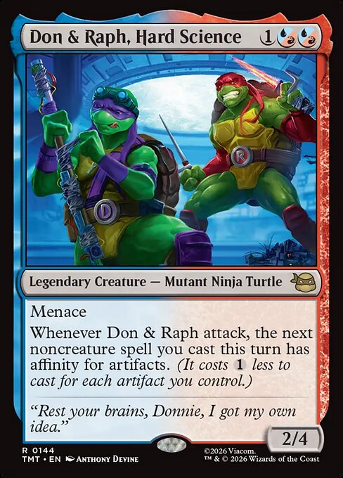 Don & Raph, Hard Science (TMT 144)