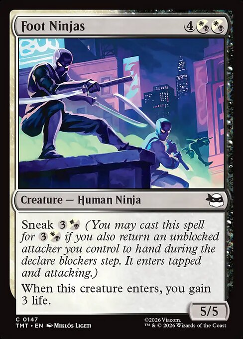 Foot Ninjas (TMT 147)