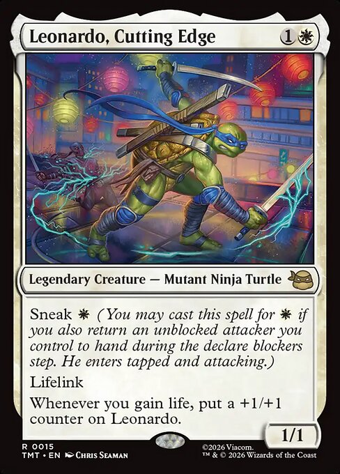 Leonardo, Cutting Edge (TMT 15)