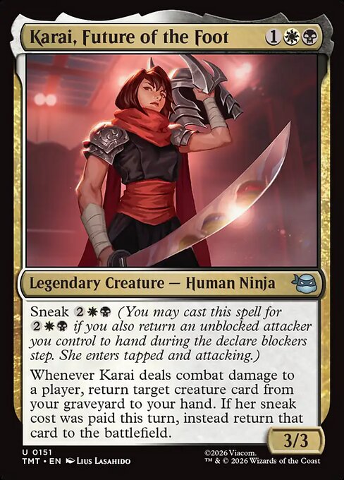 Karai, Future of the Foot (TMT 151)