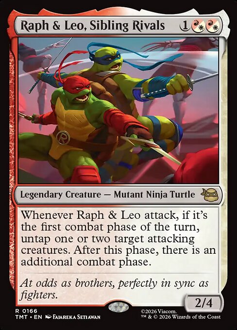Raph & Leo, Sibling Rivals (TMT 166)