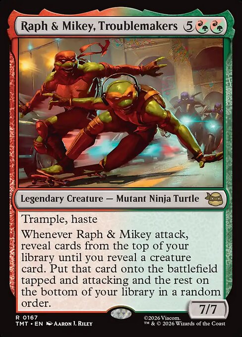 Raph & Mikey, Troublemakers (TMT 167)