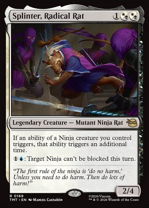 Splinter, Radical Rat (TMT 169)