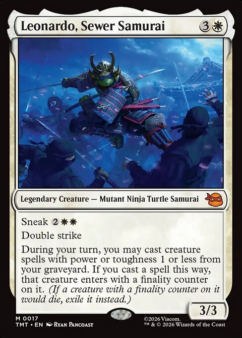 Leonardo, Sewer Samurai (TMT 17)