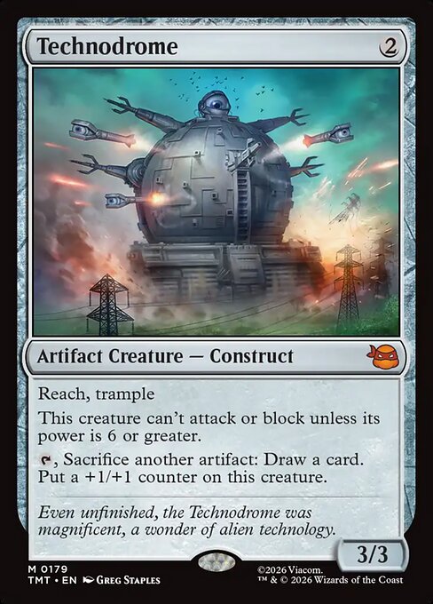 Technodrome (TMT 179)