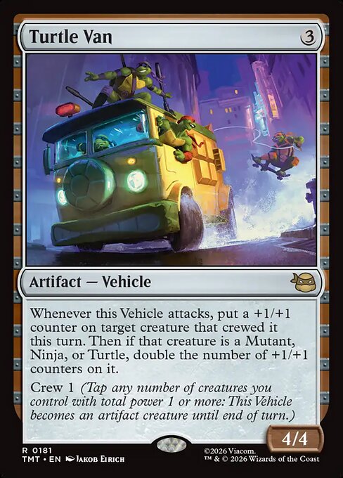 Turtle Van (TMT 181)