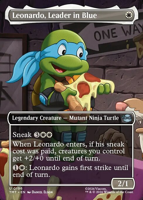 Leonardo, Leader in Blue (TMT 196)