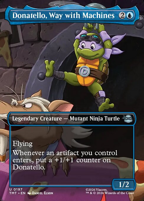 Donatello, Way with Machines (TMT 197)