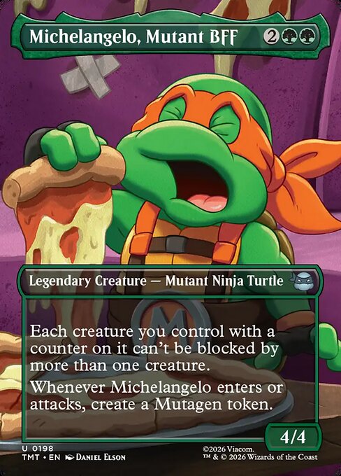 Michelangelo, Mutant BFF (TMT 198)