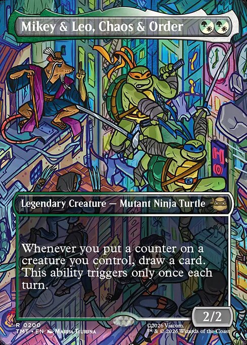 Mikey & Leo, Chaos & Order (TMT 200)