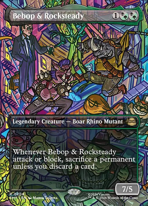 Bebop & Rocksteady (TMT 204)