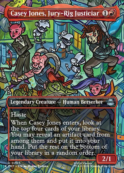 Casey Jones, Jury-Rig Justiciar (TMT 207)