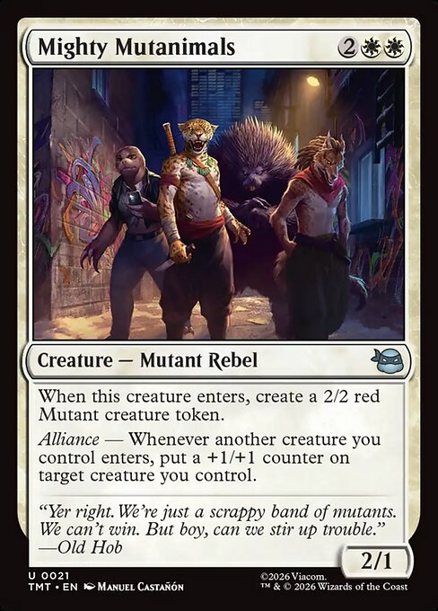Mighty Mutanimals (TMT 21)