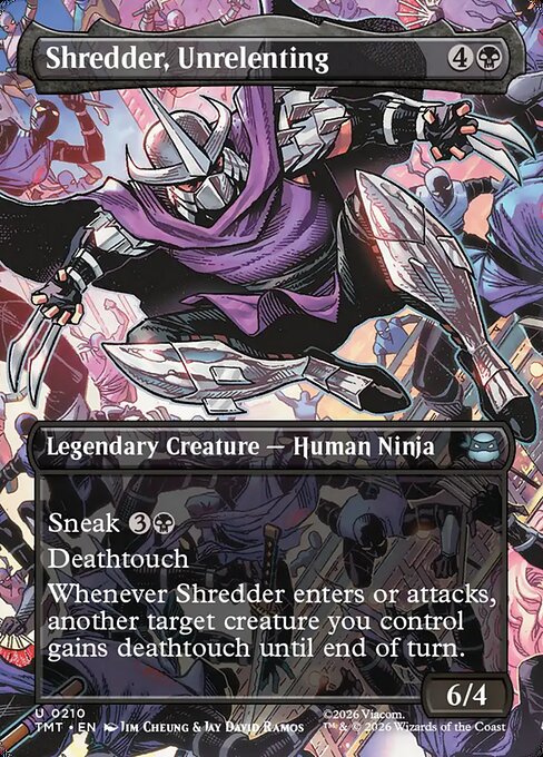 Shredder, Unrelenting (TMT 210)