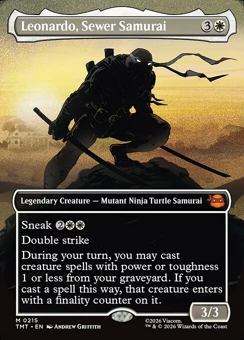 Leonardo, Sewer Samurai (TMT 215)